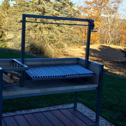 Freestanding Argentine Barbecue Grills - Outdoor Grills