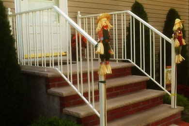 Example of a classic staircase design in New York