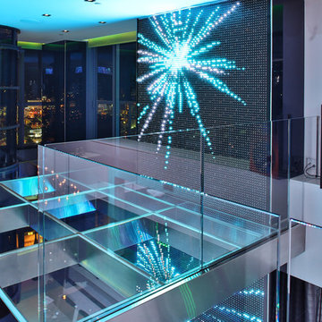 Miami Penthouse Mancave Gameroom Led Wall Panels