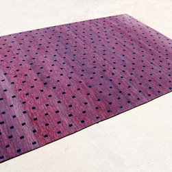 Organic Plum / Purple Abrash Rug - Rugs