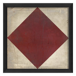 The Artwork Factory - Signal Flag F Print - Prints And Posters