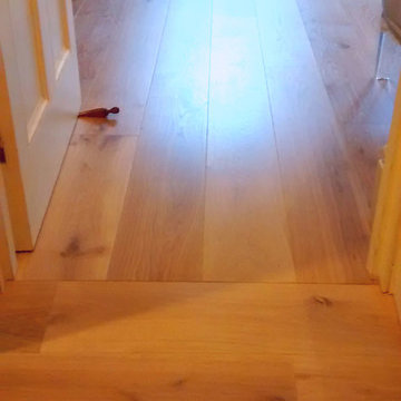 Wooden Floor Installation with Direction Change in Camberwell, London
