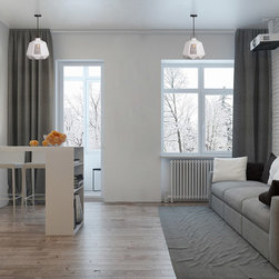 Kairos White Pendant - Voylite - Pendant Lighting