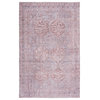 Safavieh Washable Tucson Tsn180F Traditional Rug, Gray/Rust, 9'x12'
