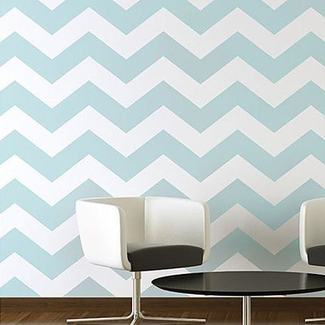 Chevron Allover Stencil, Reusable Stencil Patterns For Walls, DIY Home Decor