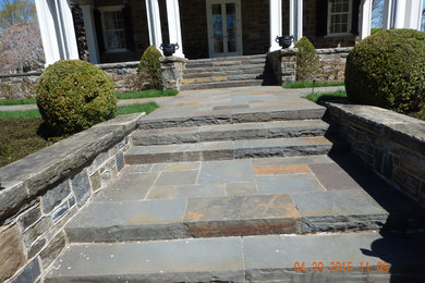 Cut Steps and Paving