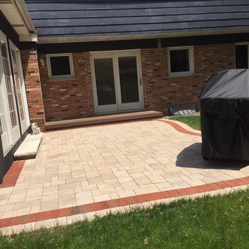 Belgard Paver Patio and Timber Tech Deck in Palatine, IL