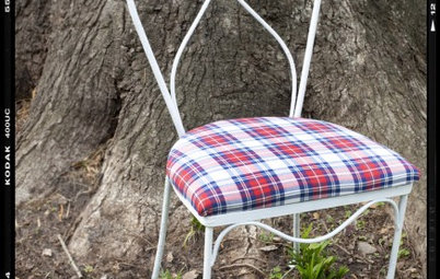 DIY Project: How to Re-Cover a Seat Cushion