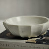 Fulham Scalloped Marble Bowl