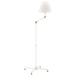 Hudson Valley Lighting - Hudson Valley Lighting Classic No.1 by Mark D. Sikes One Light Floor Lamp - Warranty:  Manufacturer WarrClassic No.1 by Mark WhiteUL: Suitable for damp locations Energy Star Qualified: n/a ADA Certified: n/a  *Number of Lights: Lamp: 1-*Wattage:60w E26 Medium Base bulb(s) *Bulb Included:No *Bulb Type:E26 Medium Base *Finish Type:White