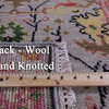 2' 6" X 8' 0" Runner Handmade Turkish Oushak Wool Rug - Q15484