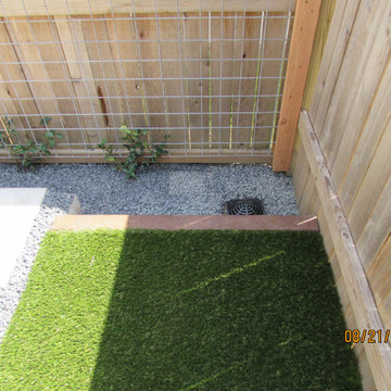 Transforming a patch of grass to a fun and functional space.