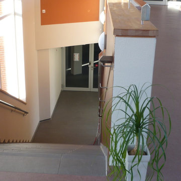 Schule, Feng Shui, Flur, Treppenhaus