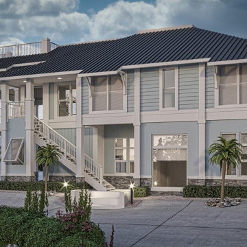 Single-Family Home Exterior Rendering Portfolio