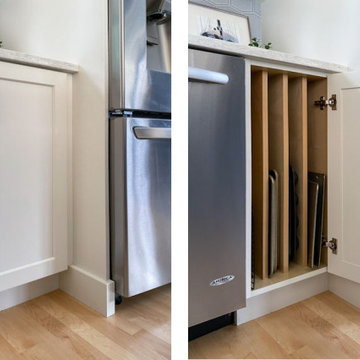 Project Blue and Beyond Kitchen & Bath Remodel in Wakefield MA