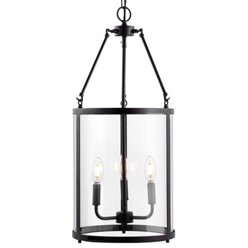 JONATHAN Y Lighting JYL7553 Kinsley 12"W LED Taper Candle Pendant - Oil Rubbed