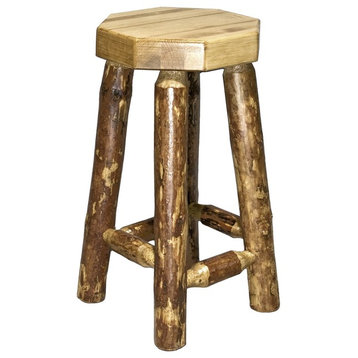 Glacier Country Collection Backless Bar Stool