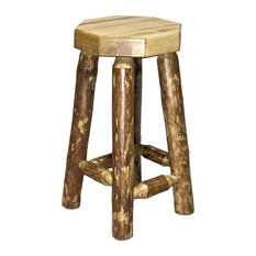 Montana Woodworks - Montana Woodworks Glacier Country Collection Backless Bar Stool - Bar Stools and Counter Stools