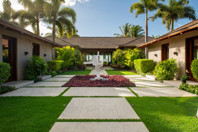 This is an example of a tropical landscaping in Other.