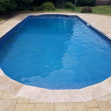 Inground Liner Pool After