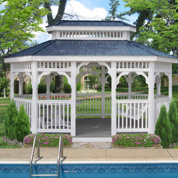 Oblong Gazebo - Gazebos