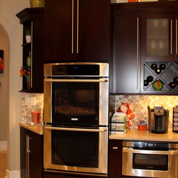 Contemporary, Espresso, Flat (Bedford,IN)