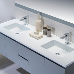 Wall Mounted Bathroom Vanities - Bathroom Vanities And Sink Consoles