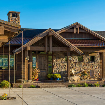 ranchwood™ Douglas Fir Timbers Mountain Rustic Architectural Design – Montana