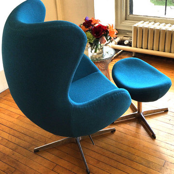 Rooms with our Egg Chair Reproduction
