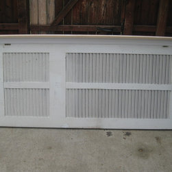 Headboards made from old doors - Headboards