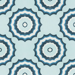Sabine Hill - Crystal 3 | Cement Encaustic Tile - Wall And Floor Tile