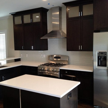 Espresso cabinet modern