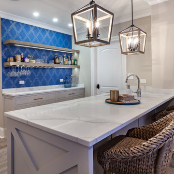 Basement Recreation and Bathroom Remodel in Hinsdale, Illinois