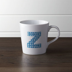 Crate&Barrel - Alphabet Z Mug - Mugs