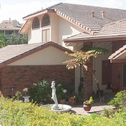 Liquid Wood Interior, Custom Brick Red Exterior - Home Improvement