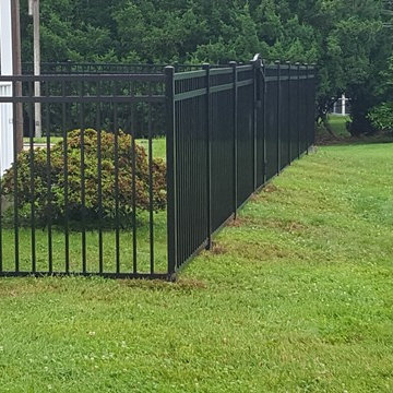 Black Aluminum Pool Fence - Windsor Style - Dresher, Pa