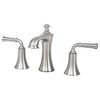 8"idespread Lavatory Faucet, Brushed Nickel