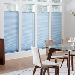 Premium Light Filtering Cellular Shade in Baby Blues - Cellular Shades