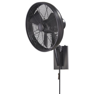 Minka Aire Anywhere 15" 3 Blade Indoor/Outdoor Fan F307-MBK