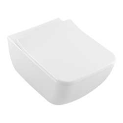 Venticello Washdown WC Rimless Angular White Alpin - Bathroom Fixtures