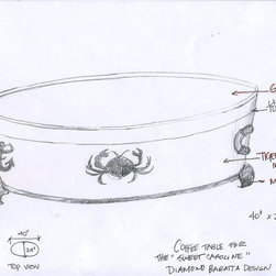 Coffee tabel for a yacht - Coffee Tables