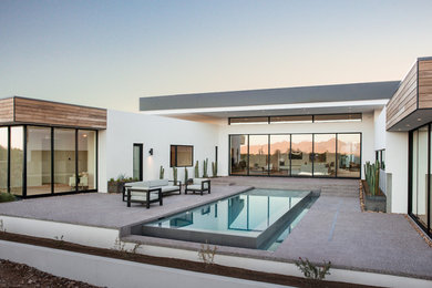 Inspiration for a modern home in Phoenix.