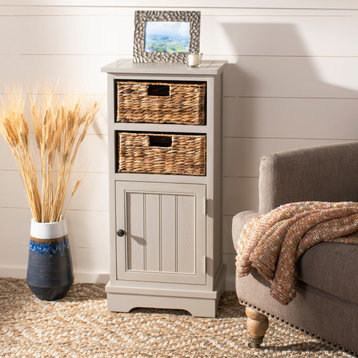 Safavieh Connery Cabinet, Vintage Gray