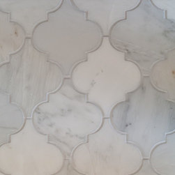 Arabesque Carrara Marble Tile - Wall And Floor Tile