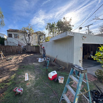 Garage Restoration & New ADU Construction in Century City (In Progress)