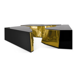 LAPIAZ BLACK GOLD Center Tables - Coffee Tables