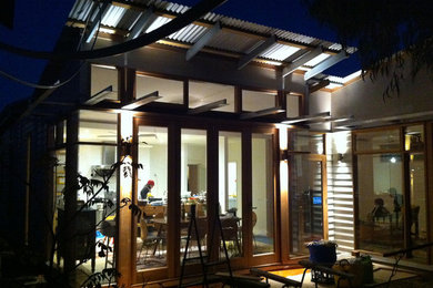 Design ideas for a contemporary exterior in Adelaide.