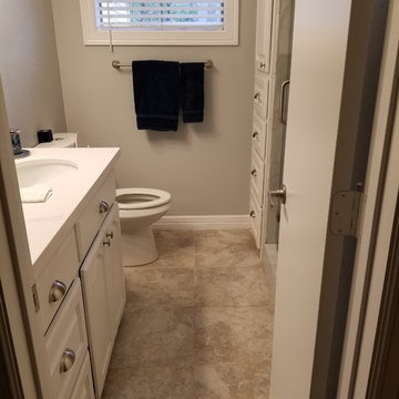 Bathroom remodel - Carrara marble