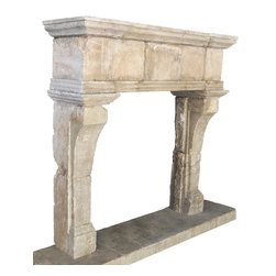 Living Room Fireplaces - Fireplace Mantels