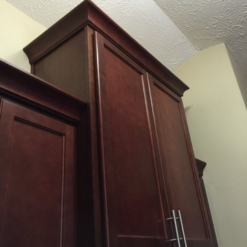 Cherry Wood Skarer Style Cabinets